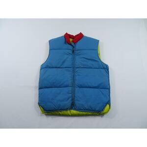 Schott Northern Goose Down NYC Zip up Vest Sz M 1970s